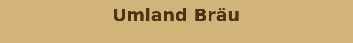 Sponsor: Umland Bräu